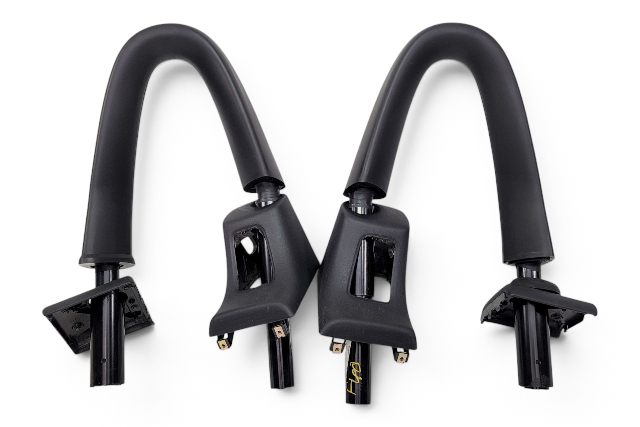 1996-2002 BMW Z3 Roll Bar Seat Left/Right Set, 54-61-8-401-335, 54-61-8-401-336, F040, OEM, 1996, 1997, 1998, 1999, 2000, 2001, 2002