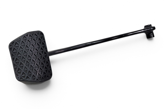 1996-2002 BMW Z3 E36 Automatic Transmission Brake Pedal Lever Arm Pad, 35-21-1-160-945, F040, OEM, 1996, 1997, 1998, 1999, 2000, 2001, 2002