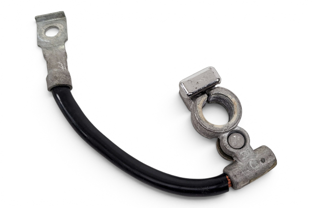 1996-2002 BMW Z3 Battery Cable Wire Ground Negative 2.5L, 65-12-8-401-356, F040, OEM, 1996, 1997, 1998, 1999, 2000, 2001, 2002