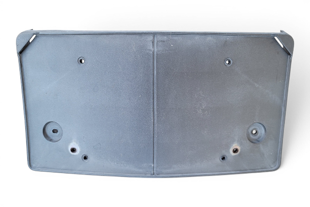 1996-2002 BMW Z3 Front License Plate Holder Base Bracket Plastic, 51-11-8-400-068, F040, OEM, 1996, 1997, 1998, 1999, 2000, 2001, 2002