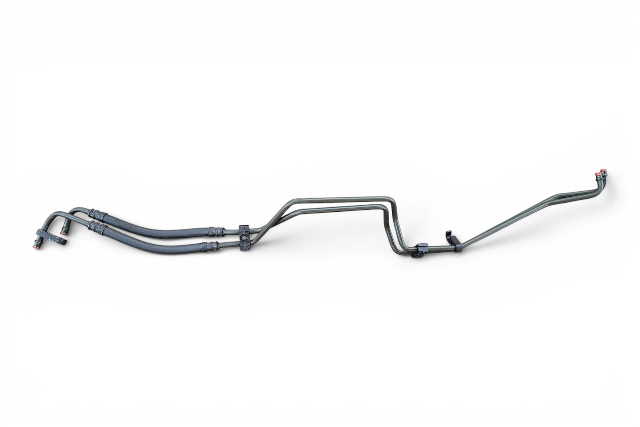 1999-2002 BMW Z3 Transmission Oil Cooler Line Pipe, 17-22-7-503-571, 17-22-7-503-572, F040, OEM, 1999, 2000, 2001, 2002