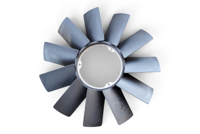1997-2002 BMW Z3 Radiator Condenser Cooling Fan ONLY, 11-52-1-712-058, F040, OEM, 1997, 1998, 1999, 2000, 2001, 2002
