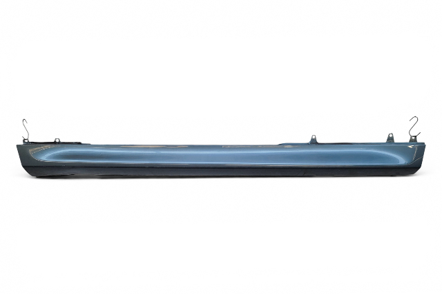 1997-2002 BMW Z3 Right Rocker Panel Molding Side Skirt Blue, 41-21-8-401-406, F040, OEM, 1997, 1998, 1999, 2000, 2001, 2002