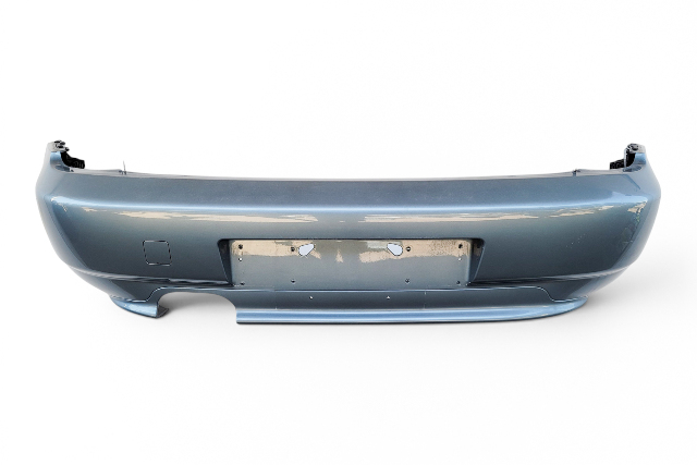 1997-2002 BMW Z3 Rear Bumper Face Cover Upper/Lower Blue, 51-12-0-307-541, F040, OEM, 1997, 1998, 1999, 2000, 2001, 2002