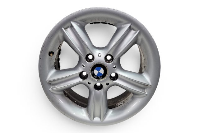 1996-2002 BMW Z3 Alloy Wheel 5 Spoke 7JX16 ET:46, #3, 36-11-1-096-138, F040, OEM, 1996, 1997, 1998, 1999, 2000, 2001, 2002