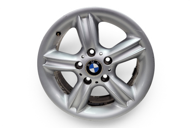 1996-2002 BMW Z3 Alloy Wheel 5 Spoke 7JX16 ET:46, #1, 36-11-1-096-138, F040, OEM, 1996, 1997, 1998, 1999, 2000, 2001, 2002