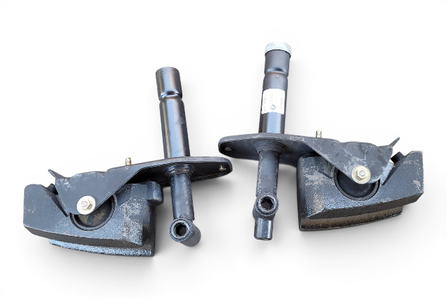 1997-2002 BMW Z3 Rear Bumper Reinforcement Bar Beam Bracket Right/Left Set, 51-12-8-410-751, F040, OEM, 1997, 1998, 1999, 2000, 2001, 2002