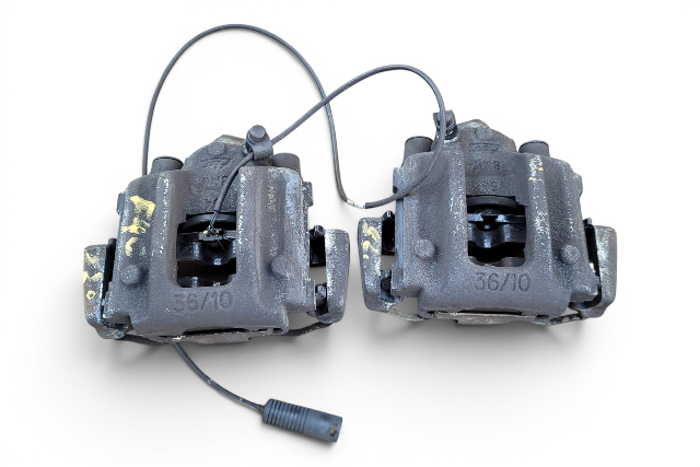 1996-2002 BMW Z3 Rear Right/Left Brake Caliper Set, 34-21-1-164-397, 34-21-1-164-398, F040, OEM, 1996, 1997, 1998, 1999, 2000, 2001, 2002