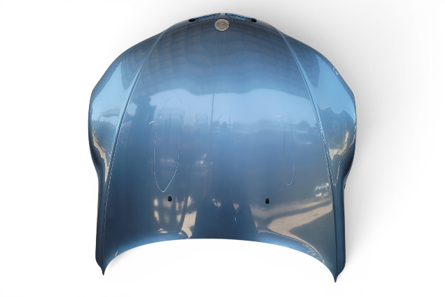 1996-2002 BMW Z3 Engine Hood Assembly Blue, 41-61-0-306-991, F040, OEM, 1996, 1997, 1998, 1999, 2000, 2001, 2002