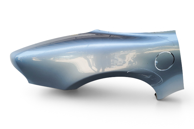 1997-2002 BMW Z3 Rear Right Fender Quarter Panel Blue, 41-35-0-307-018, F040, OEM, 1997, 1998, 1999, 2000, 2001, 2002