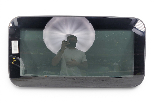 2017-2022 Infiniti Q60 Sunroof Glass Moonroof Sun Roof, 91210-5CA1A, F041, OEM, 2017, 2018, 2019, 2020, 2021, 2022