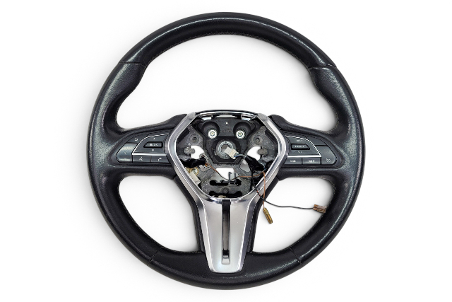 2017-2022 Infiniti Q60 Driving Wheel And Cruise Control Driver Wheel Assembly 48430-5CA0A, F041, OEM, 2017, 2018, 2019, 2020, 2021, 2022