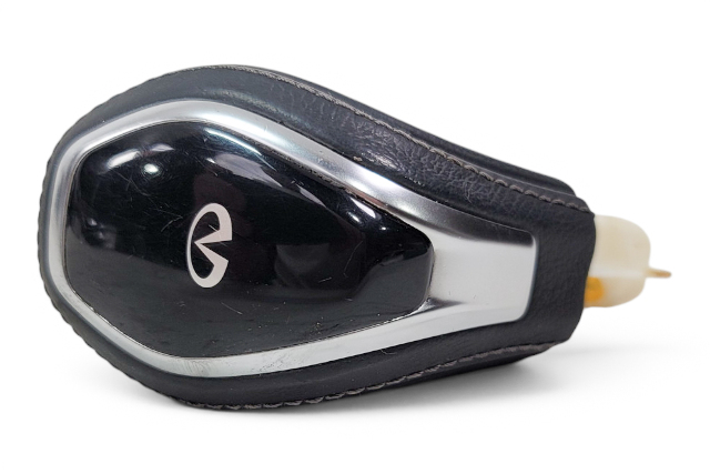 2017-2022 Infiniti Q60 Shifter Shift Gear Automatic Knob Black, 34910-9NF0B, F041, OEM, 2017, 2018, 2019, 2020, 2021, 2022
