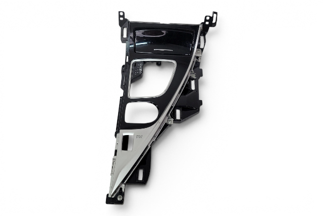 2017-2020 Infiniti Q60 Shifter Shift Bezel Boot Trim, 96941-5CB9B, F041, OEM, 2017, 2018, 2019, 2020