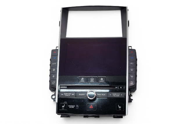 2017-2018 Infiniti Q60 Audio Climate Display Control Unit Module 25391-4HB3B, F041, OEM, 2017, 2018
