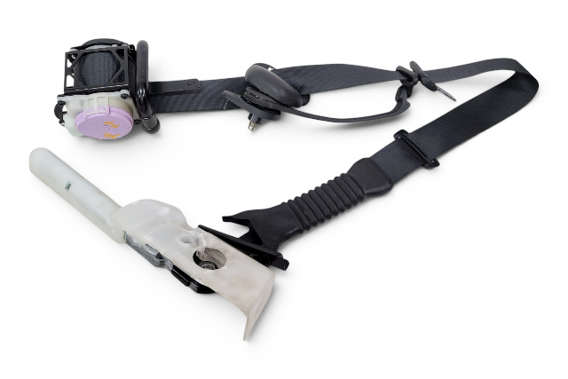 2017-2022 Infiniti Q60 Front Seat Belt Seatbelt Right/Passenger Black 86884-5CA0A, F041, OEM, 2017, 2018, 2019, 2020, 2021, 2022