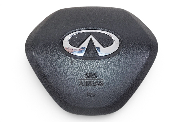 2017-2022 Infiniti Q60 Steering Wheel Module Black, K8510-5CJ0A, F041, OEM, 2017, 2018, 2019, 2020, 2021, 2022