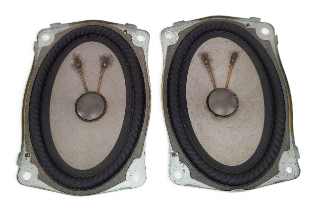 2017-2022 Infiniti Q60 Rear Door Bose Speaker Set (2) 28157-5CA2A, F041, OEM, 2017, 2018, 2019, 2020, 2021, 2022