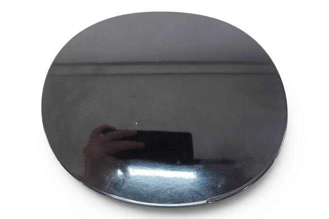 2017-2022 Infiniti Q60 Fuel Gas Cap Door Lid Black, 78832-5CA0H, F041, OEM, 2017, 2018, 2019, 2020, 2021, 2022