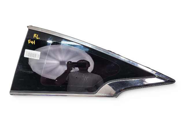 2017-2022 Infiniti Q60 Quarter Left/Driver Glass Window 83307-5CA0A, F041, OEM, 2017, 2018, 2019, 2020, 2021, 2022