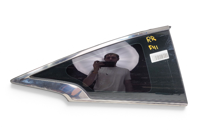 2017-2022 Infiniti Q60 Quarter Right/Passenger Glass Window 83306-5CA0A, F041, OEM, 2017, 2018, 2019, 2020, 2021, 2022