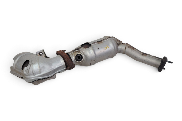 2017-2019 Infiniti Q60 Left Exhaust Muffler Pipe Lower Converter B0802-5CB0B, F041, OEM, 2017, 2018, 2019