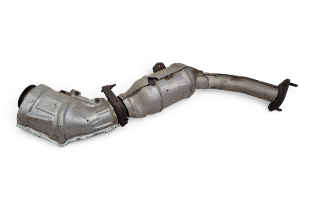 2017-2019 Infiniti Q60 Right Exhaust Muffler Pipe Lower Converter B0802-5CB0A, F041, OEM, 2017, 2018, 2019