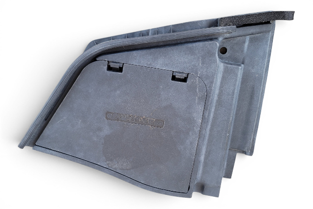 2017-2022 Infiniti Q60 Right Under Hood Plastic Battery Cover Protector 64894-4GF0A, F041, OEM, 2017, 2018, 2019, 2020, 2021, 2022