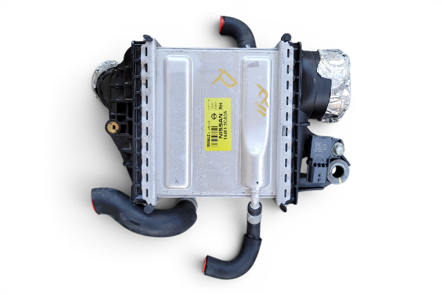 2017-2022 Infiniti Q60 Right/Passenger Side Intake Intercooler 14461-5CA0C, F041, OEM, 2017, 2018, 2019, 2020, 2021, 2022