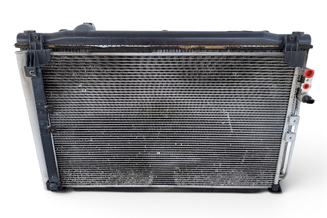 2017-2022 Infiniti Q60 Cooling Radiator, Fan Shroud Assembly, 21460-4HK0A, F041, OEM, 2017, 2018, 2019, 2020, 2021, 2022