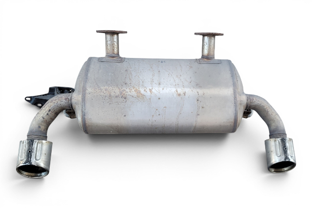 2017-2022 Infiniti Q60 Rear Exhaust Muffler 20100-6HH0A, F041, OEM, 2017, 2018, 2019, 2020, 2021, 2022