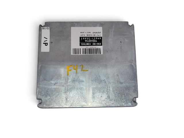 2004-2005 Toyota 4Runner ECU Engine Control Unit Module Computer, 89661-35A01, F042, OEM, 2004, 2005