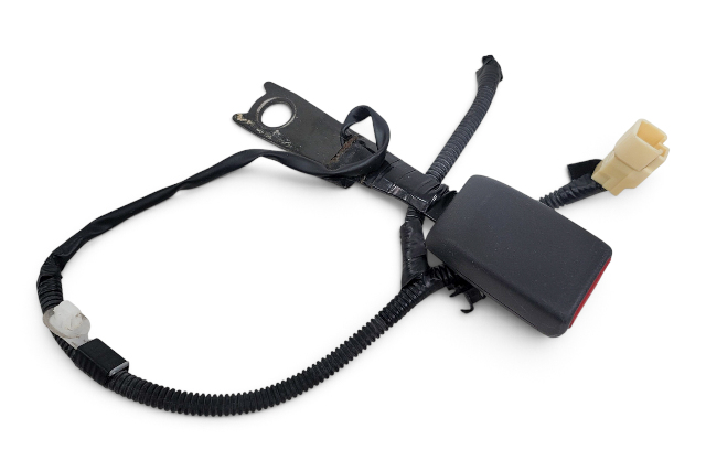 2003-2005 Toyota 4Runner Seat Belt Buckle, Front Right/Passenger Black, 73230-35840-B1, F042, OEM, 2003, 2004, 2005