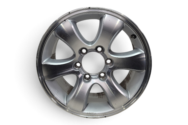 2003-2009 Toyota 4Runner Alloy Wheel, Rim Disc, 6 Spoke 17x7.5 #5, F042, OEM, 2003, 2004, 2005, 2006, 2007, 2008, 2009