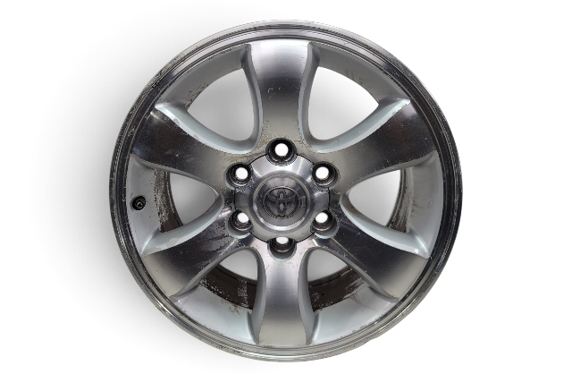 2003-2009 Toyota 4Runner Alloy Wheel, Rim Disc, 6 Spoke 17x7.5 #2, F042, OEM, 2003, 2004, 2005, 2006, 2007, 2008, 2009