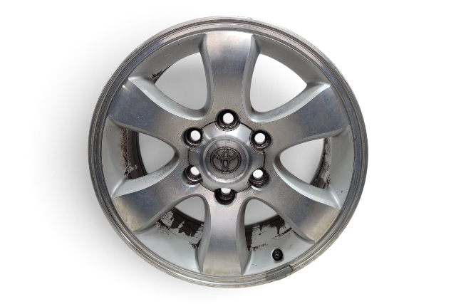 2003-2009 Toyota 4Runner Alloy Wheel, Rim Disc, 6 Spoke 17x7.5 #1, F042, OEM, 2003, 2004, 2005, 2006, 2007, 2008, 2009