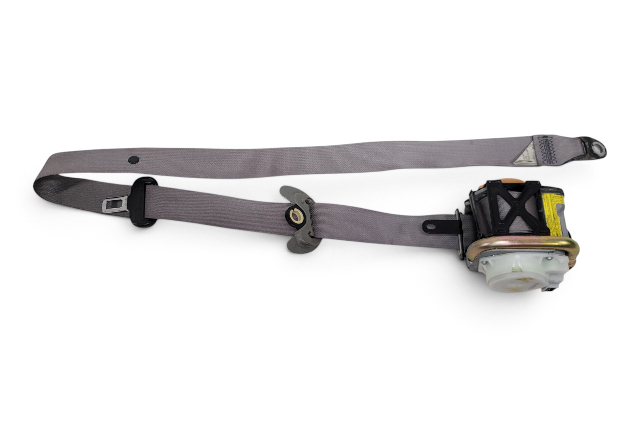 2003-2009 Toyota 4Runner Seat Belt Seatbelt Front Left Gray 73220-35710-B1, F042, OEM, 2003, 2004, 2005, 2006, 2007, 2008, 2009