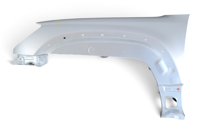2003-2006 Toyota 4Runner Fender Panel Assy. Left/Driver Silver, 53802-35620, F042, OEM, 2003, 2004, 2005, 2006