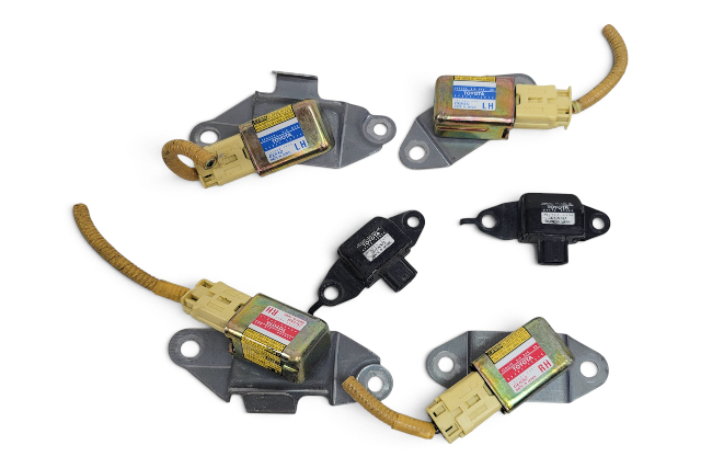 2003-2009 Toyota 4Runner Front/Rear Left/Right Sensors, Set(6) 89834-35010, F042, OEM, 2003, 2004, 2005, 2006, 2007, 2008, 2009