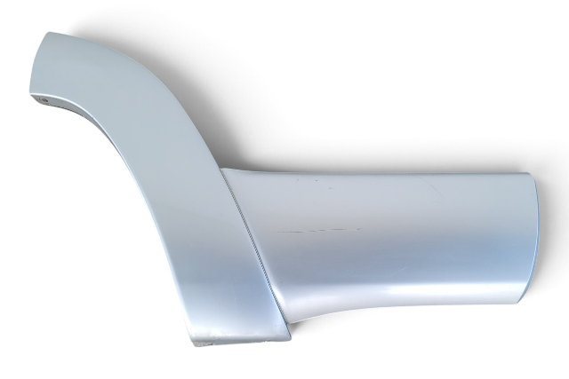 2003-2006 Toyota 4Runner Rear Door Molding Trim Right/Passenger, Silver, 75741-35110-B0, F042, OEM, 2003, 2004, 2005, 2006