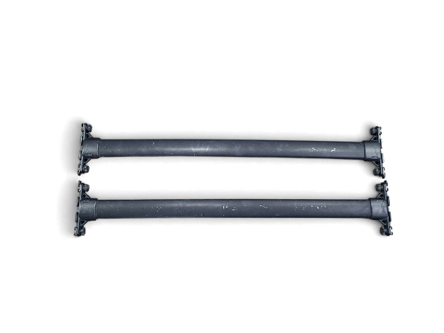 2003-2009 Toyota 4Runner OEM Roof Rack Cross Bars Pair Black 63047-35021, F042, OEM, 2003. 2004, 2005, 2006, 2007, 2008, 2009