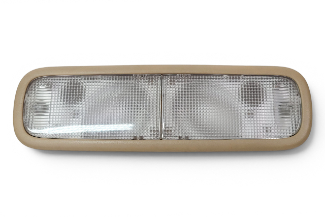 2007-2008 Acura TL Interior Dome Lamp Center/Middle Roof Overhead Light Cream/Ivory, 34403-SEP-A01ZJ, F043, OEM, 2007, 2008