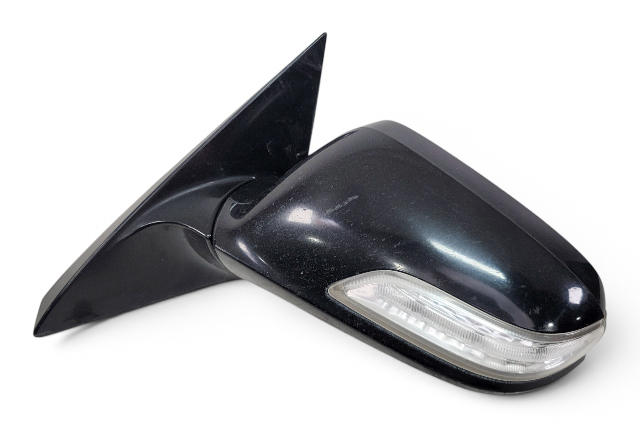 2007-2008 Acura TL Left/Driver Side View Mirror Black 76250-SEP-A12ZC, F043, OEM, 2007, 2008
