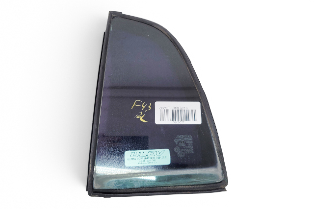 2007-2008 Acura TL Rear Left Door Vent Small Glass Window 73455-SEP-A30, F043, OEM, 2007, 2008