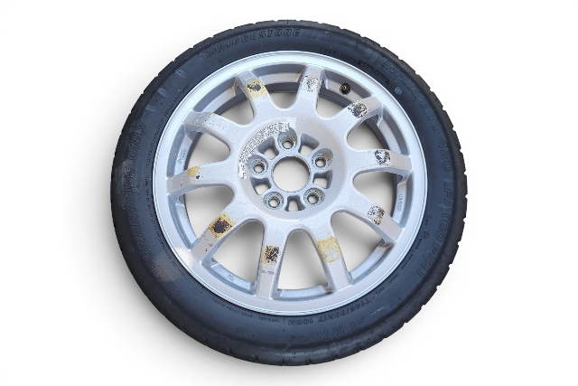 2004-2008 Acura TL Type-S Spare Tire Wheel Donut Disc Rim T145/70/R17, 42700-SEP-A21, F043, OEM, 2004, 2005, 2006, 2007, 2008