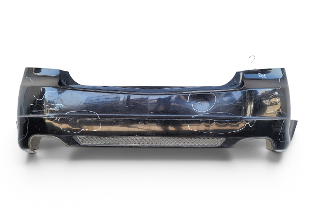 2007-2008 Acura TL Type-S, Rear Bumper Cover, Black, 04715-SEP-A70ZZ, F043, OEM, 2007, 2008