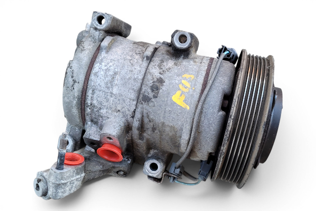 2004-2008 Acura TL A/C Air Conditioner Compressor & Pulley Denso, 38810-RDA-A01, F043, OEM, 2004, 2005, 2006, 2007, 2008