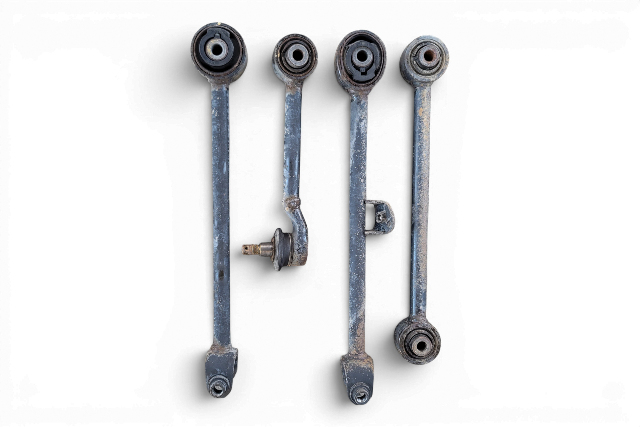 2004-2008 Acura TL Type-S Rear Right/Passenger Suspension Control Arm Set (4) F043, OEM, 2004, 2005, 2006, 2007, 2008