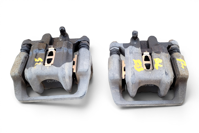 2007-2008 Acura TL Type-S, Brake Caliper, Rear Left/Right Set, 43019-SEP-A51, F043, OEM, 2007, 2008