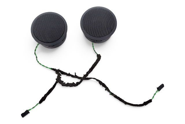 1996-2002 BMW Z3 E36 Rear Midrange Speaker Pair 65-13-8-401-310, F044, OEM, 1996, 1997, 1998, 1999, 2000, 2001, 2002